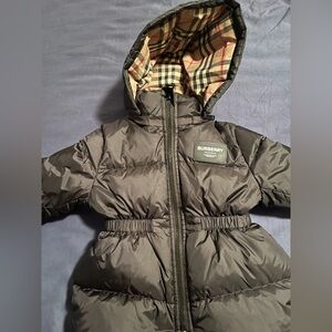 Toddler girl Burberry coat